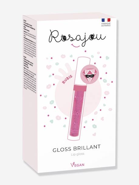 Lip gloss rose+rose poudré - vertbaudet enfant 