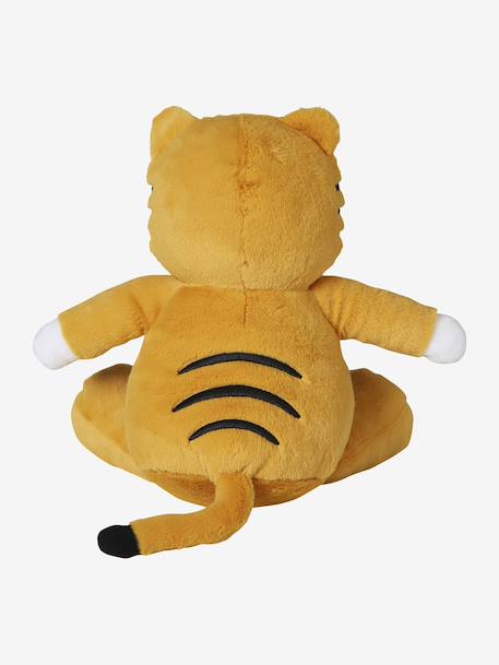 Veilleuse Peluche projecteur d'étoiles bleu jean+dinosaure+jaune d'or+orange - vertbaudet enfant 