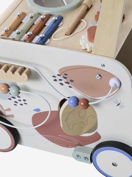 Muzikale loopwagen van FSC®-hout hout - vertbaudet enfant 