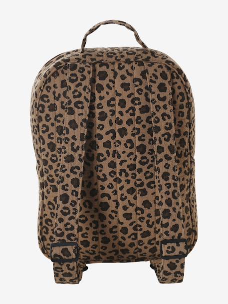 Sac à dos fille porte-poupon léopard Vertbaudet et Envie de fraise marron - vertbaudet enfant 