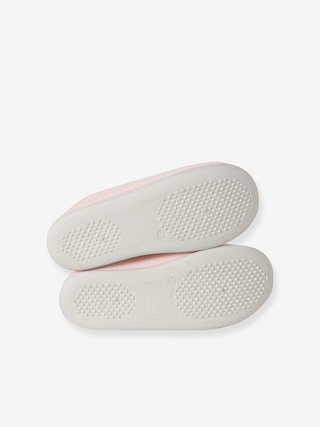 Chausson fille textile élastique rose imprimé - vertbaudet enfant 