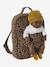 Sac à dos fille porte-poupon léopard Vertbaudet et Envie de fraise marron - vertbaudet enfant 