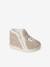 Chaussons textile moutonné bébé fabriqués en France beige - vertbaudet enfant 