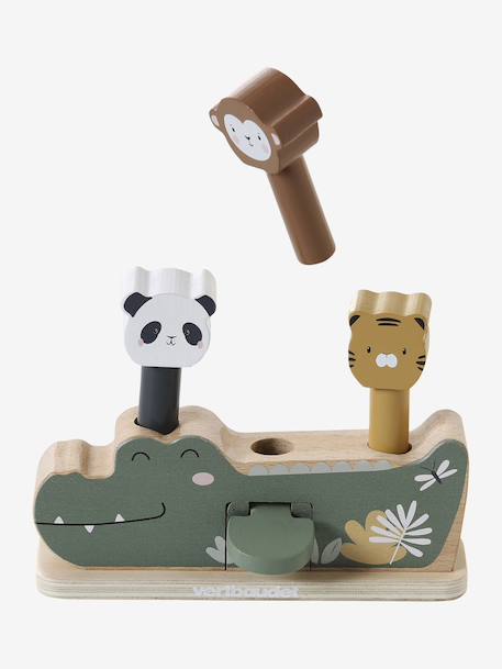 TANZANIE 3-in-1 jungle pop-up van FSC®-hout groen - vertbaudet enfant 