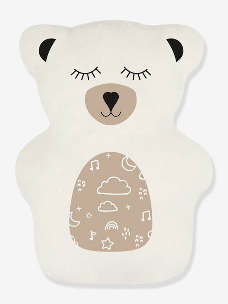 BEKE BOBO therapeutische teddybeer beige+Beige (Abracadabra)+Grey (Egel)+meerkleurig+sinaasappel+Wit (Roze Bambi) - vertbaudet enfant 