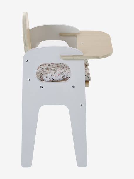 Kinderstoel pop FSC 100%®-hout wit - vertbaudet enfant 