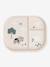 Assiette 3 compartiments sable - vertbaudet enfant 