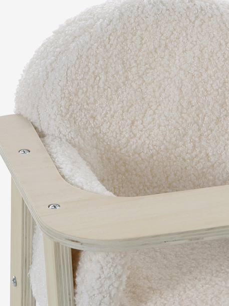 Chaise haute à bascule poupon en bois FSC® bois - vertbaudet enfant 