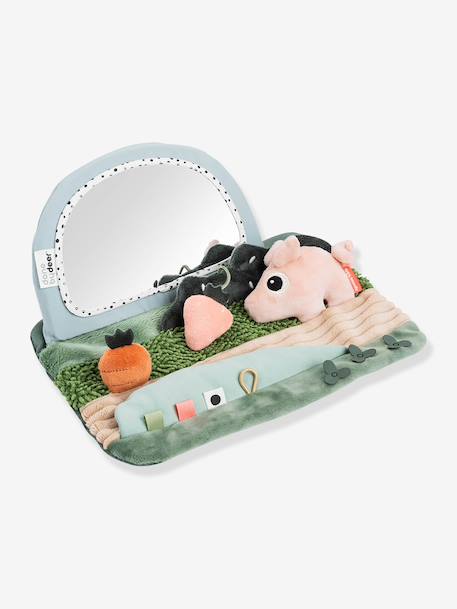 Leertapijt Tummy time Tiny farm DONE BY DEER meerkleurig - vertbaudet enfant 