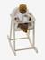 Chaise haute à bascule poupon en bois FSC® bois - vertbaudet enfant 