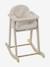 Chaise haute à bascule poupon en bois FSC® bois - vertbaudet enfant 