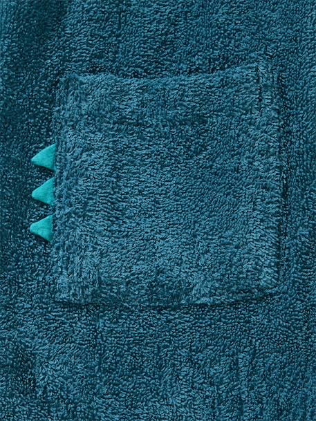 Peignoir enfant Dinosaure personnalisable BLEU MOYEN - vertbaudet enfant 