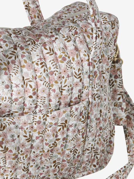 Sac à langer en gaze de coton JOIOSA bleu nuit+bronze+écru - vertbaudet enfant 