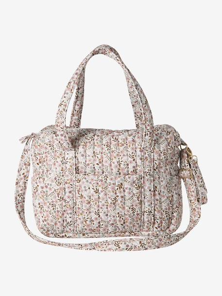 Sac à langer en gaze de coton JOIOSA bleu nuit+bronze+écru - vertbaudet enfant 