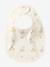 Lot 7 bavoirs naissance en coton bio* beige imprimé+blanc jungle+carreaux vert+Hérisson+multicolore+rose pâle+vert d'eau - vertbaudet enfant 