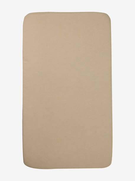 Lot de 2 housses pour berceau et cododo en coton bio* blanc+blanc imprimé+écru+marine/écru - vertbaudet enfant 