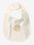 Lot 7 bavoirs naissance en coton bio* beige imprimé+blanc jungle+carreaux vert+Hérisson+multicolore+rose pâle+vert d'eau - vertbaudet enfant 