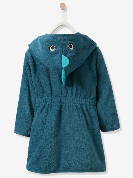 Peignoir enfant Dinosaure personnalisable BLEU MOYEN - vertbaudet enfant 
