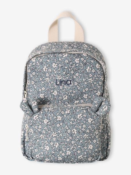 Sac à dos fille maternelle personnalisable animation oreilles ourson vert sauge - vertbaudet enfant 