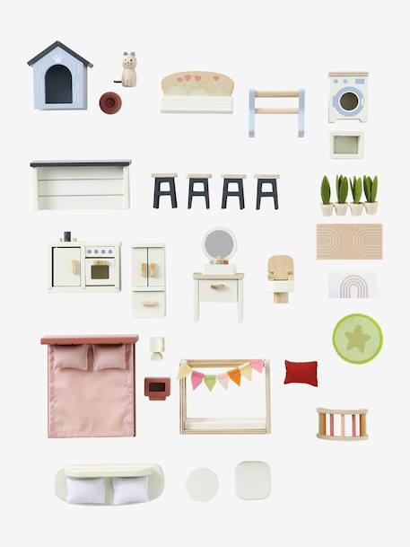 Modern vriendenhuis van FSC®-hout hout - vertbaudet enfant 