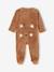 Surpyjama naissance animal ou coeur chocolat+écru - vertbaudet enfant 