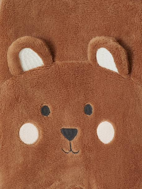 Surpyjama naissance animal ou coeur chocolat+écru - vertbaudet enfant 