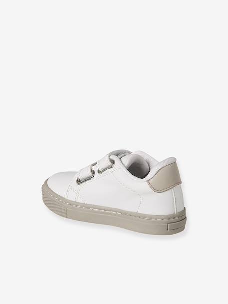 Baskets met klittenband baby ecru - vertbaudet enfant 