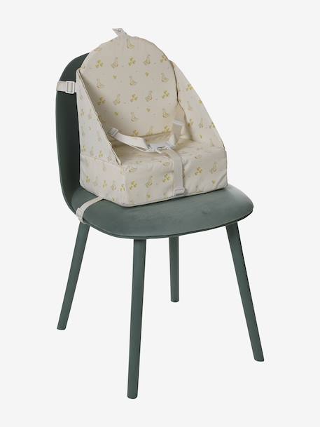 Rehausseur de chaise bleu grisé+écru+GRIS+multicolore - vertbaudet enfant 