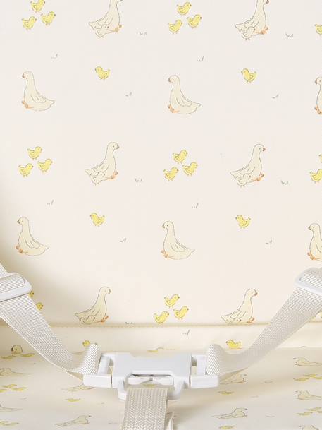 Rehausseur de chaise bleu grisé+écru+GRIS+multicolore - vertbaudet enfant 