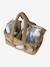 Panier de rangement 2 compartiments beige - vertbaudet enfant 