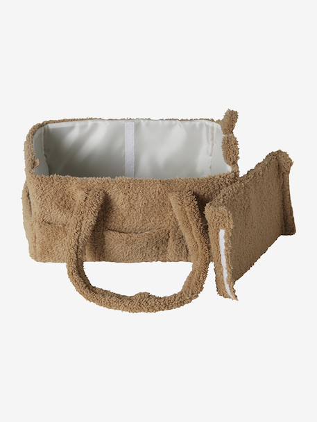 Opbergmand 2 compartimenten beige - vertbaudet enfant 