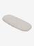 Housse pour couffin en gaze de coton beige imprimé+blanc+bleu grisé+rose imprimé - vertbaudet enfant 