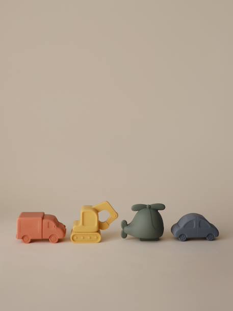 Set de 4 Jouets pour le Bain Sealife - bleu+multicolore+vert - vertbaudet enfant 