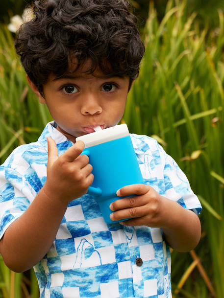 Mijn eerste tas INFANTINO blauw+geel+paars+sinaasappel - vertbaudet enfant 