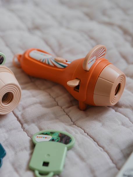 Lampe projecteur à histoires Kidyslide - bleu+terracotta - vertbaudet enfant 