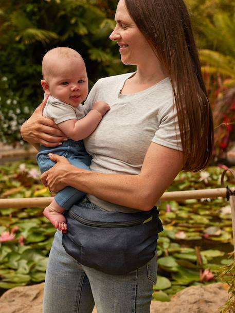 Draagdoek Fold n Go - INFANTINO grijs - vertbaudet enfant 