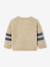 Gebreide trui voor baby's met jacquardmotief gemêleerd beige - vertbaudet enfant 