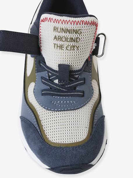 Geknoopte en klittenband kindertasjes collectie kleuterschool veel blauw - vertbaudet enfant 