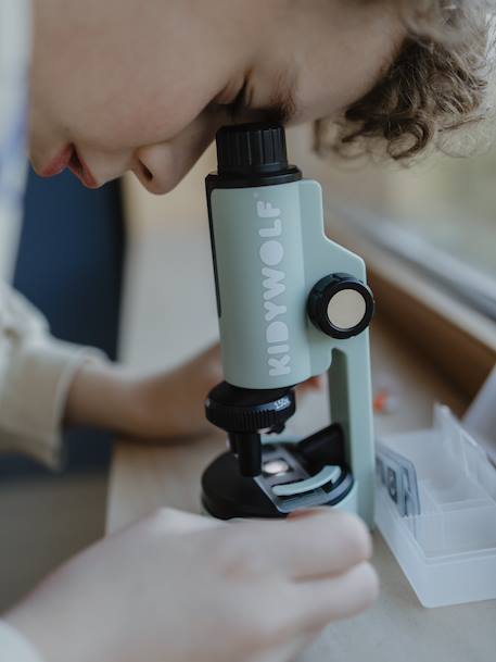 kidymicroscoop KIDYWOLF groen+nachtblauw - vertbaudet enfant 