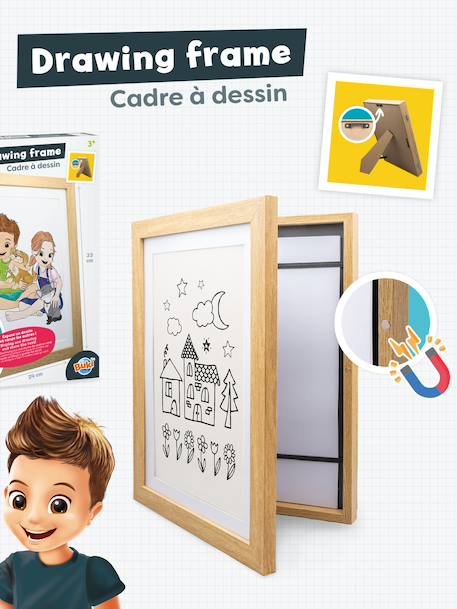 Cadre à dessin beige - vertbaudet enfant 