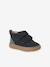 Bottines bébé garçon cuir à scratchs marine+taupe - vertbaudet enfant 