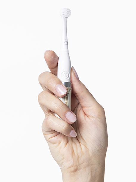 Elektrische tandenborstel 1e leeftijd MATCHSTICK MONKEY beige+groen - vertbaudet enfant 
