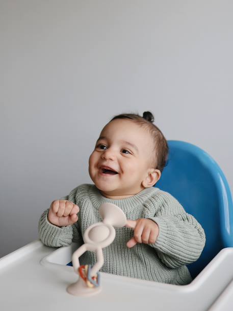 HexaPop MUSHIE zuignap speelgoed zandbeige - vertbaudet enfant 
