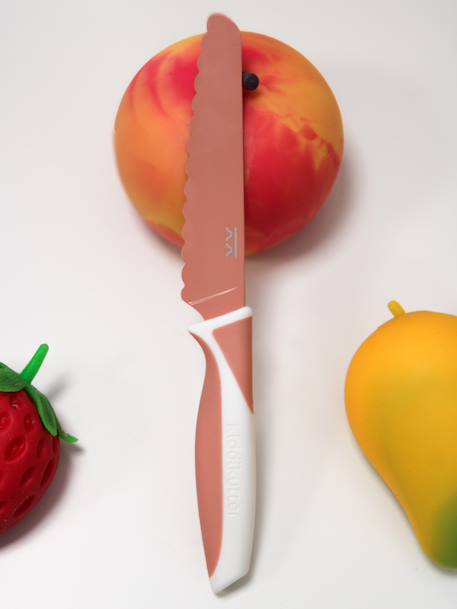 Couteau enfant écru+orange+vert d'eau+violet - vertbaudet enfant 