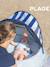 anti-UV UPF50+ pop-up tent Aquani BABYMOOV blauw wit grijs+groen - vertbaudet enfant 
