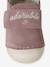 Soepele babyslofjes met klittenband goud+oudroze - vertbaudet enfant 