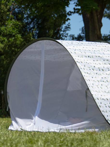 Anti-UV UPF50+ tent met muggenet Babymoov groen+MARINIERE - vertbaudet enfant 