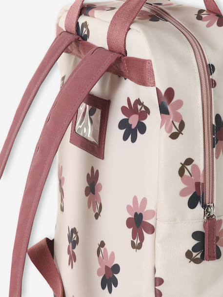 Sac à dos fille motifs fleurs blush - vertbaudet enfant 