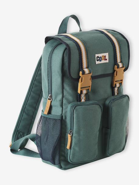 Sac à dos « Cool school' garçon bleu canard - vertbaudet enfant 