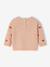 Pull bébé brodé petits coeurs rose poudré - vertbaudet enfant 